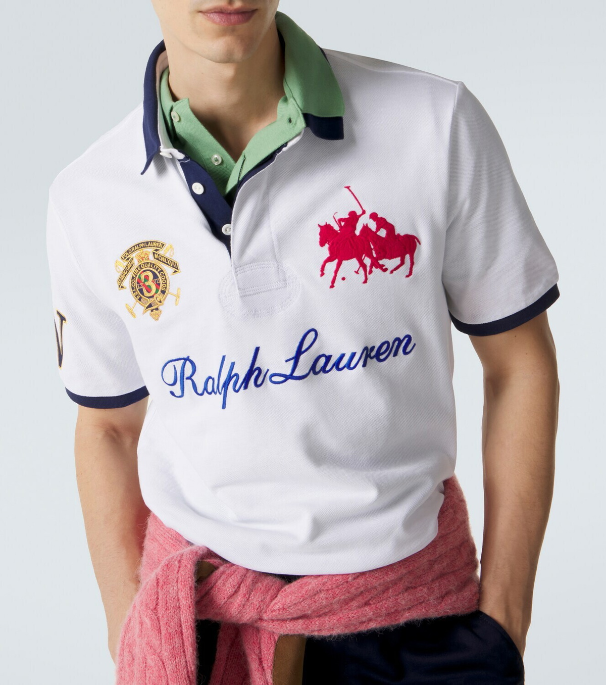 Polo Ralph Lauren Embroidered cotton polo shirt Polo Ralph Lauren