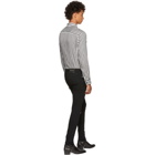 Balmain Black Destroyed Skinny Jeans