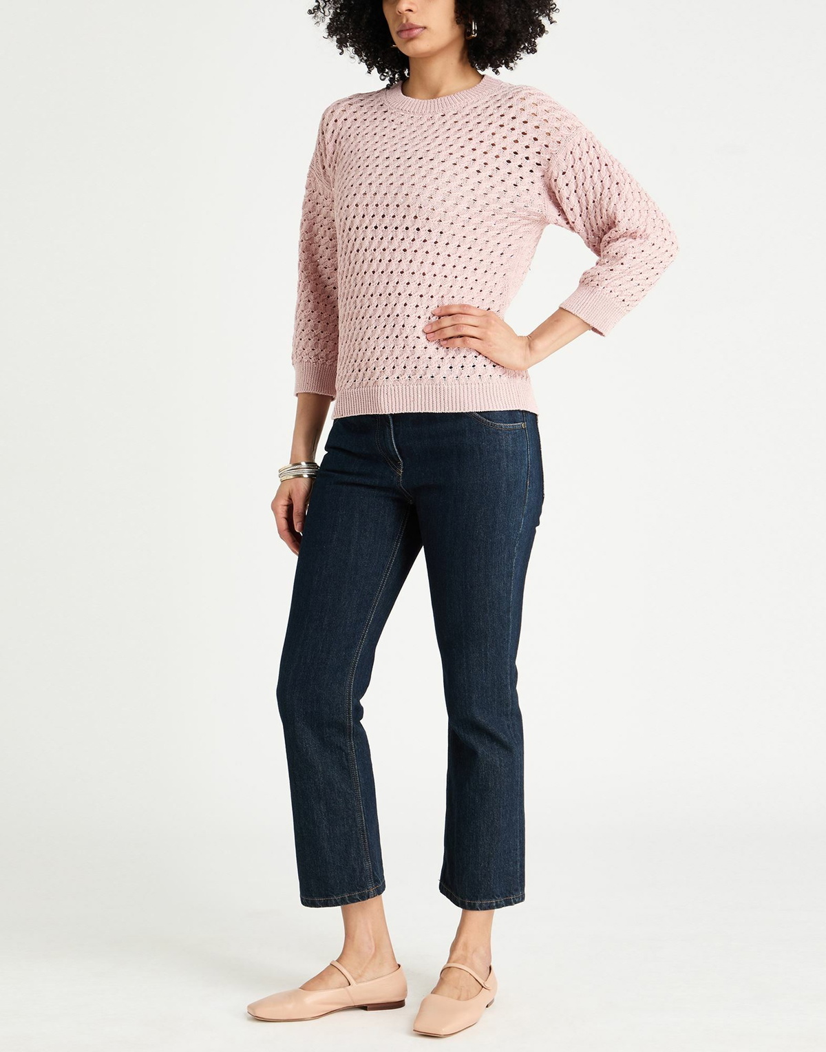 Peserico Womens Sweater Antique rose