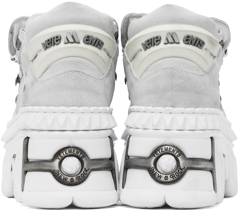 VETEMENTS Off-White New Rock Edition Platform Sneakers