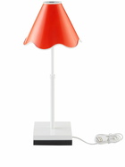 Jonathan Adler Orange Ripple Rechargeable LED Table Lamp