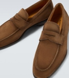 Magnanni Diezma suede penny loafers