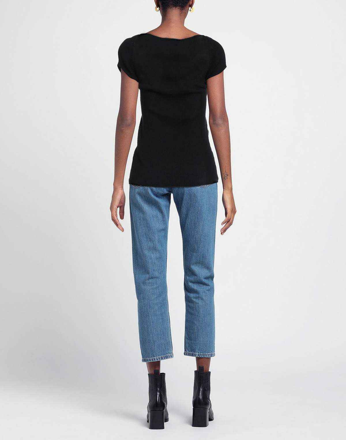 Jijil Womens Sweater in Black