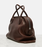 The Row Agnes leather tote bag