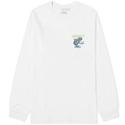 Gramicci Men's Sticky Frog Long Sleeve T-Shirt in White