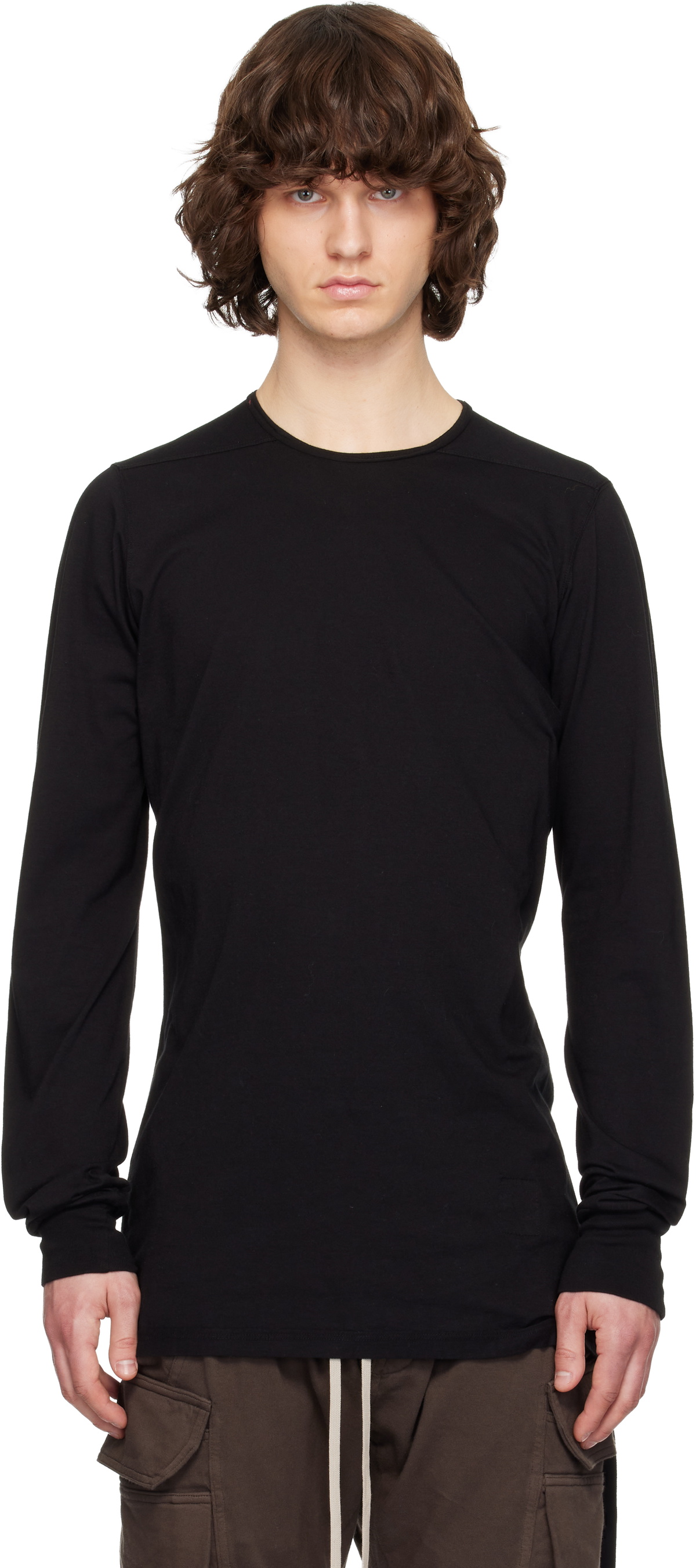 Rick Owens DRKSHDW Black Level Long Sleeve T-Shirt Rick Owens Drkshdw