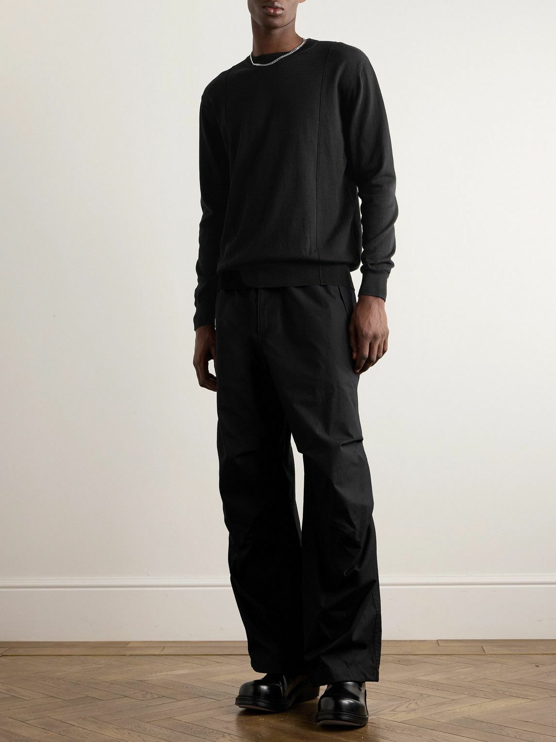 Jil Sander - Cotton Sweater - Black Jil Sander