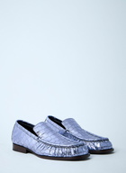 Dries Van Noten Croc-Embossed Loafers