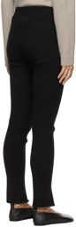 Lisa Yang Black Cashmere 'The Sima' Leggings