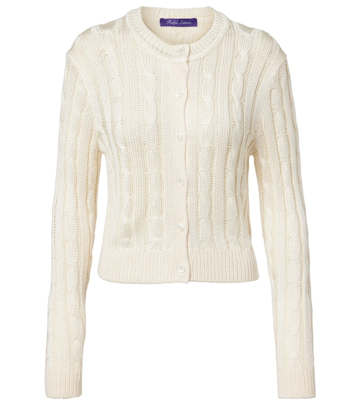 Photo: Ralph Lauren Collection Silk cardigan