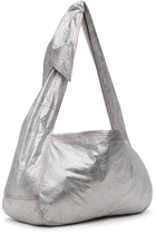 SC103 SSENSE Exclusive Silver Cocoon Sac Tote