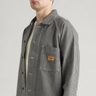 Service Works Men's House Gingham FOH Overshirt in Black