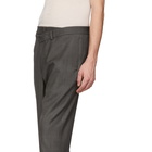 R13 Grey Check Cross Over Trousers