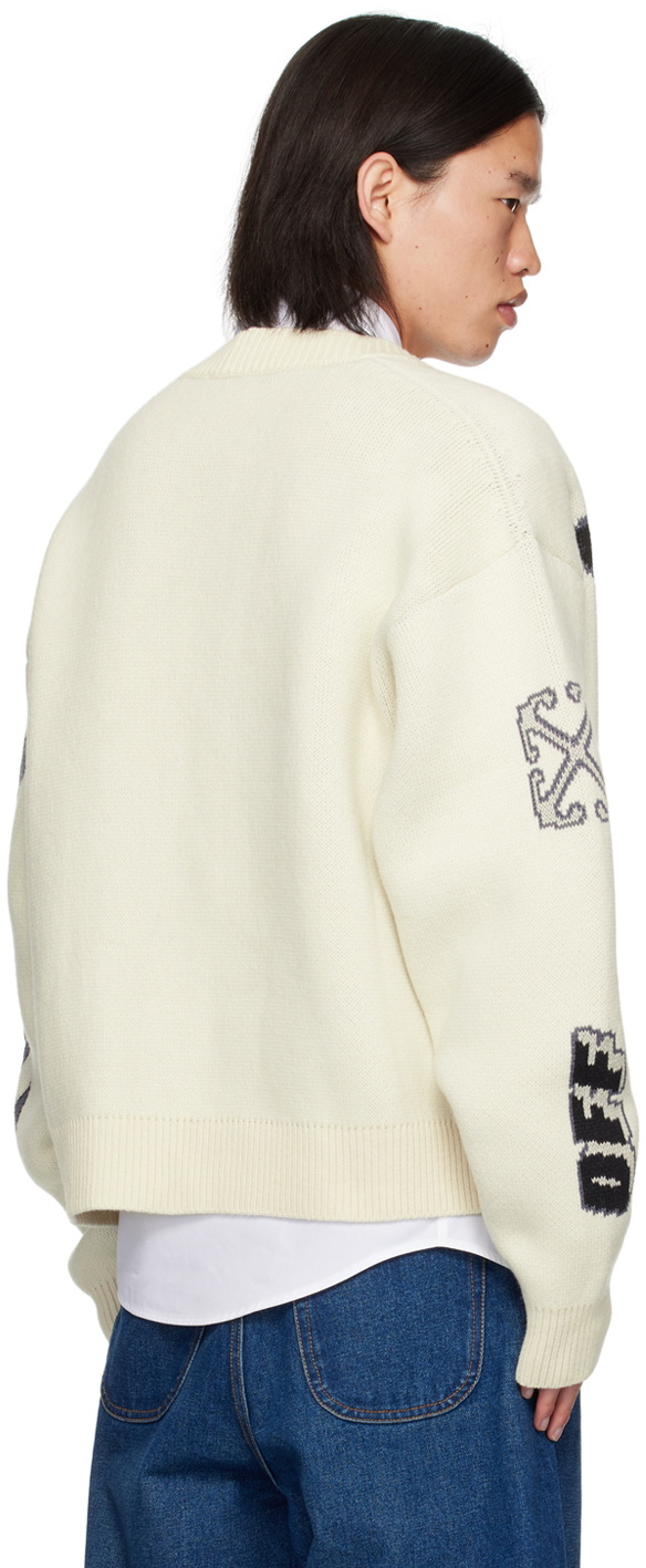 【関税込み】off-white 'Varsity' cardigan Off-White Off-White Varsity Cardigan Off-White