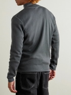 S.N.S Herning - Naval Virgin Wool Zip-Up Cardigan - Gray