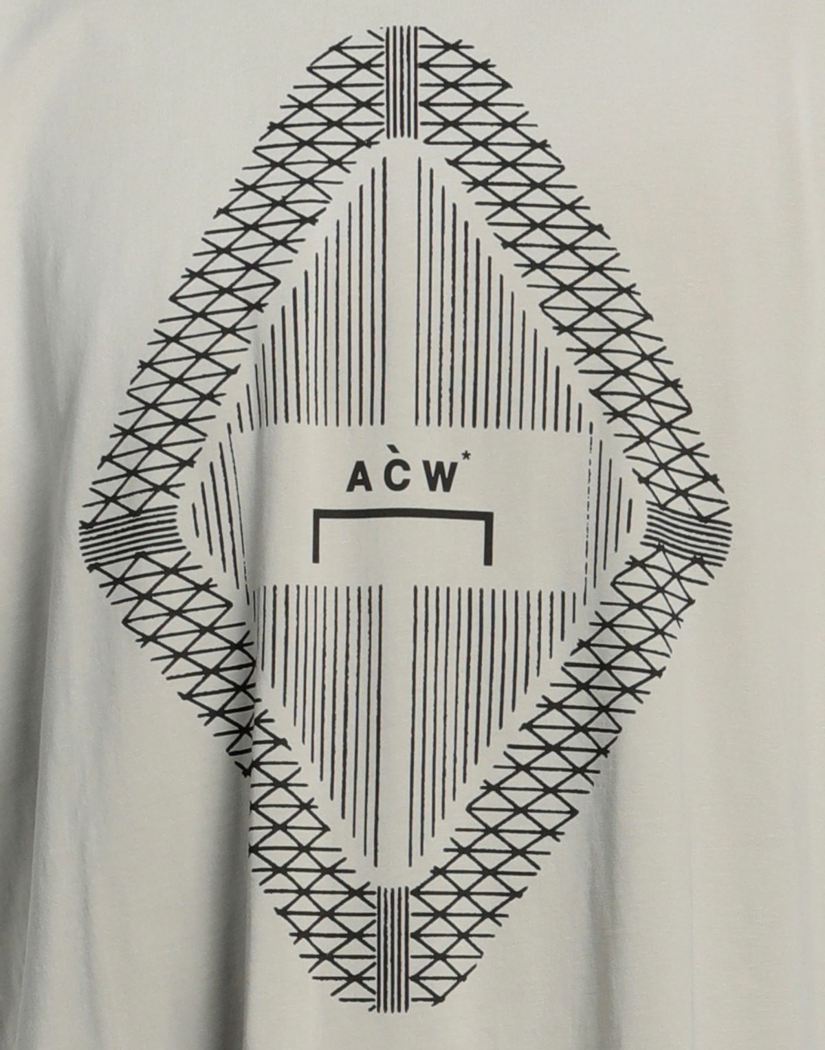 A-cold-wall* Mens T-shirt Light in Grey