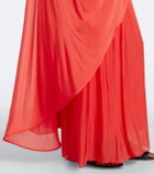 Christopher Esber Daya cutout jersey gown