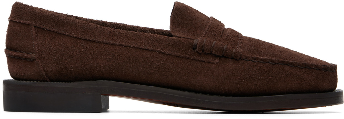 Sebago Brown Classic Dan Suede Loafers