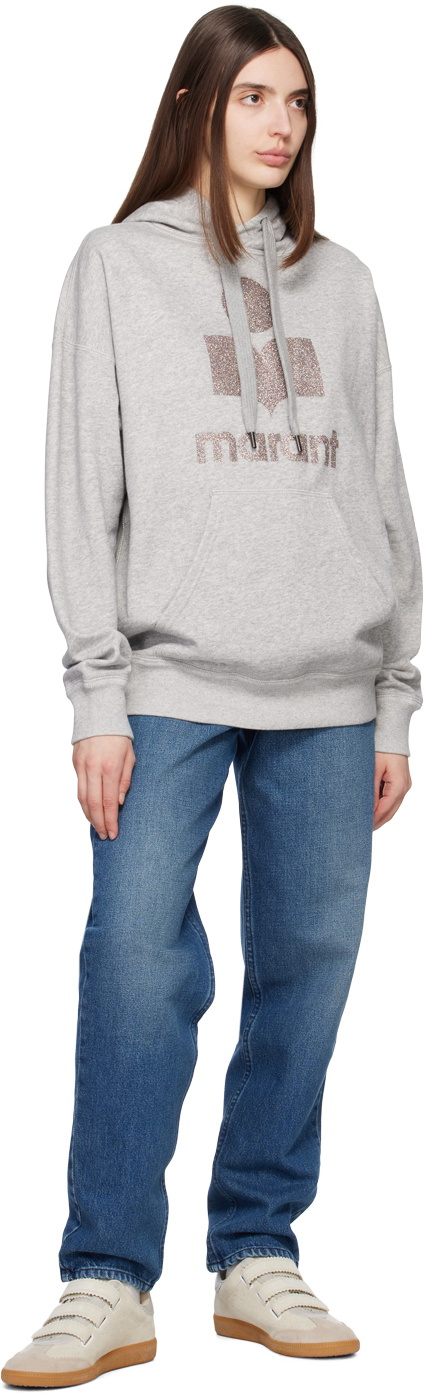 Isabel Marant Etoile Gray Mansel Hoodie