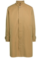 Tods Cotton Trench Coat Beige