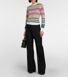 Missoni - Zig-zag knit cotton-blend sweater