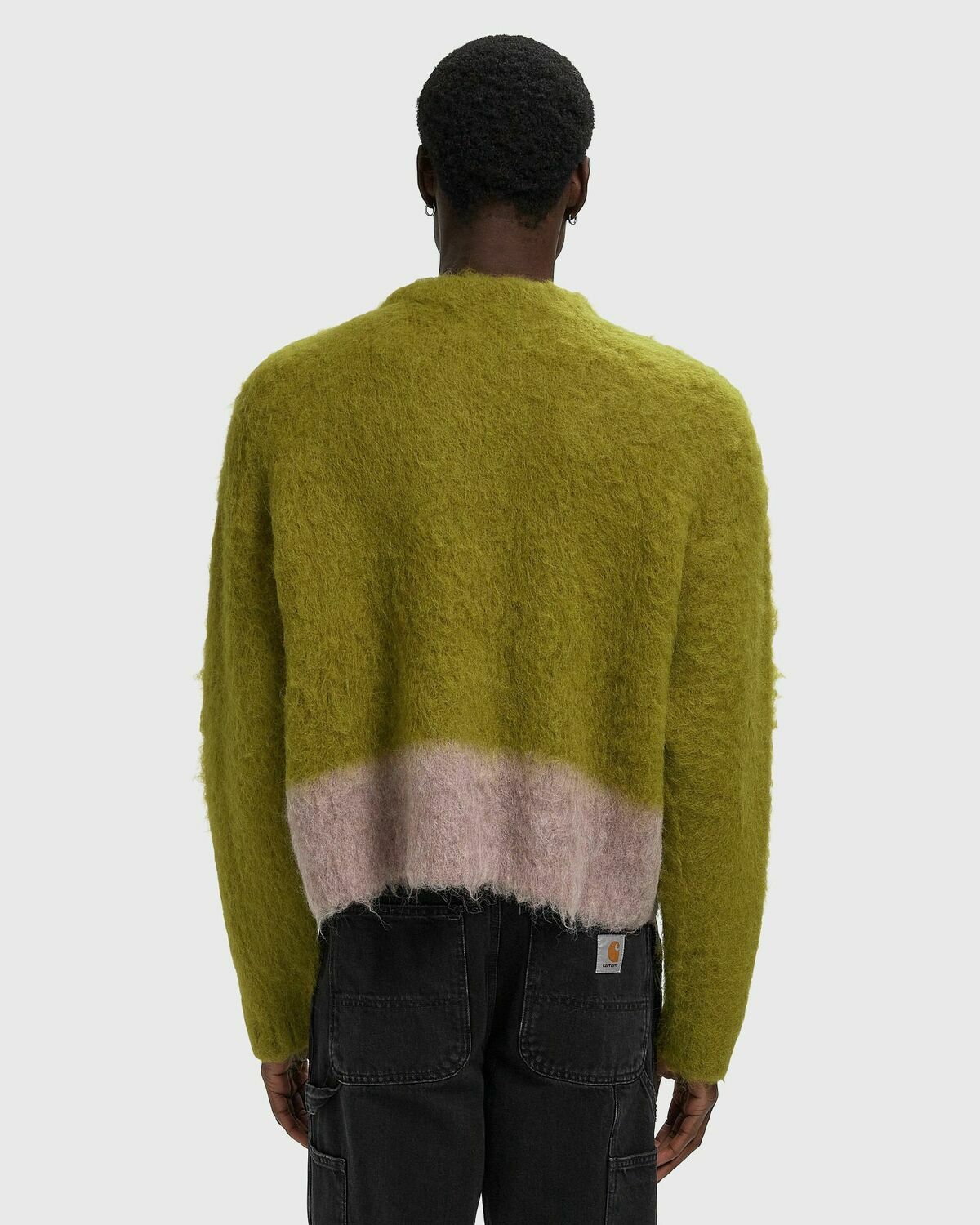 Super Hairy Boxy Knit Sweater