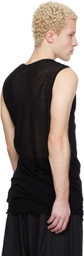 Julius Black Twist Neck T-shirt