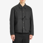 Craig Green Men's Quilted Worker Jacket in Black