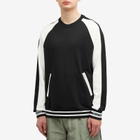 MASTERMIND WORLD Men's Panel Souvenir Crew Sweatshirt in Black/White