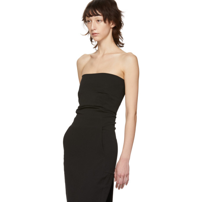 Rick Owens Black Bustier Gown Rick Owens