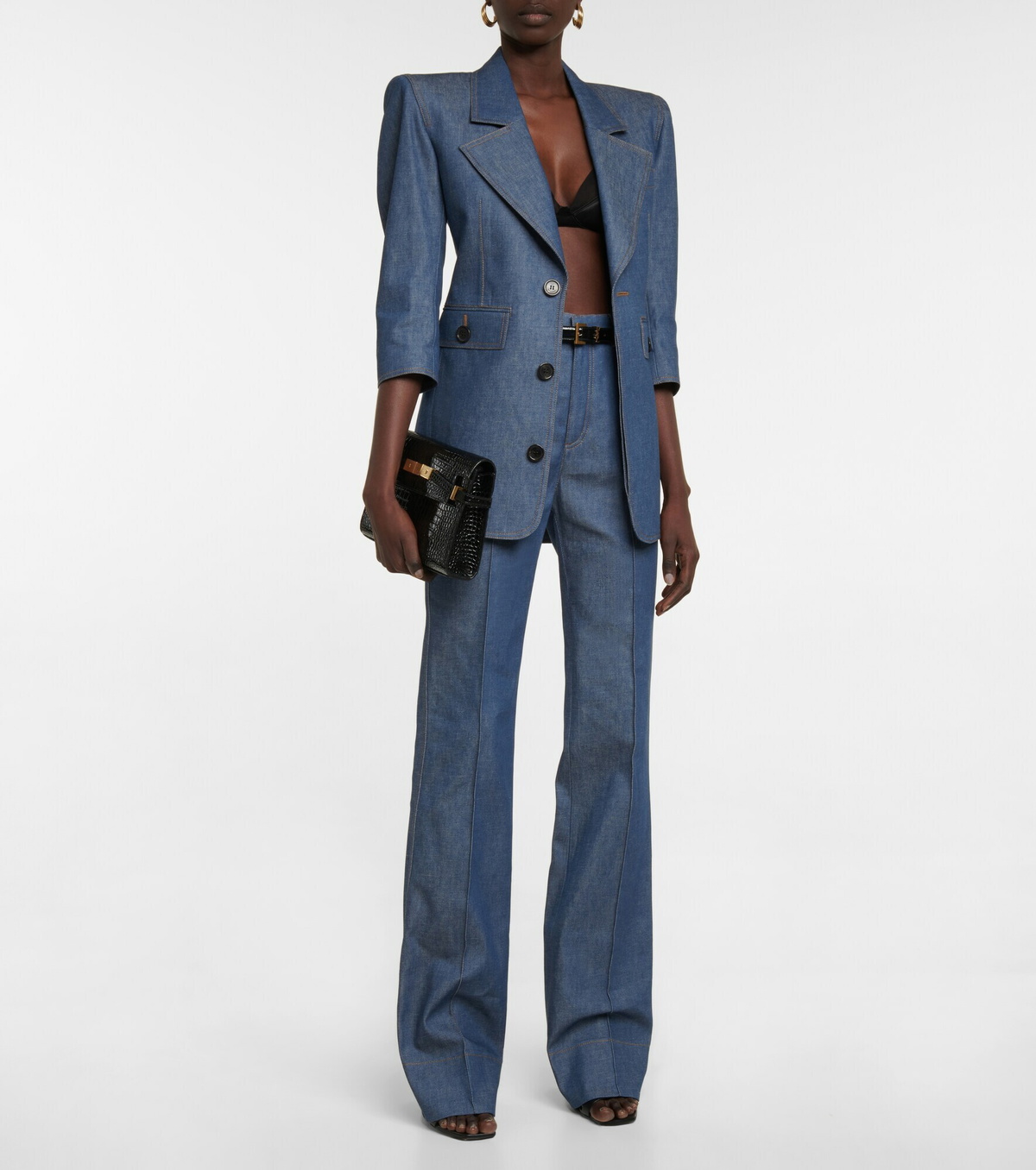 ジャケット SAINT LAURENT BLAZERS Jacket in Gabardine | Saint Laurent | YSL TH