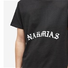 Nahmias Men's Vintage Logo T-Shirt in Black