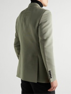 TOM FORD - Shelton Slim-Fit Cotton and Silk-Blend Blazer - Green