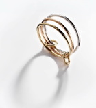 Spinelli Kilcollin Cyllene MX 18kt gold linked rings