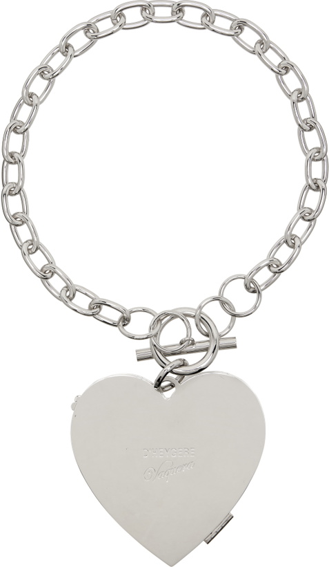 Photo: VAQUERA D'Heygere Edition XL Heart Locket Necklace