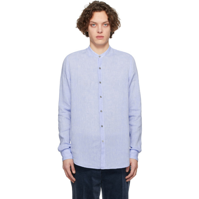 Photo: Giorgio Armani Blue Linen Shirt