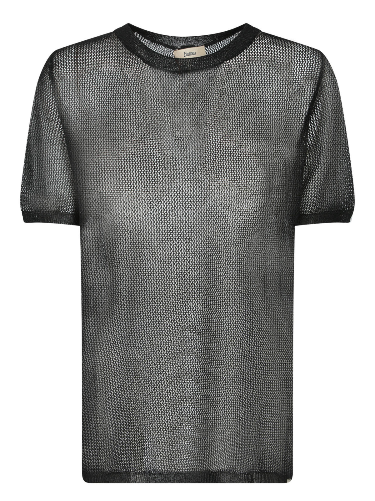 Herno Black Knitted