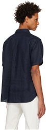 Vince Navy Pocket Shirt