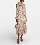 Zimmermann - High Tide floral silk midi dress