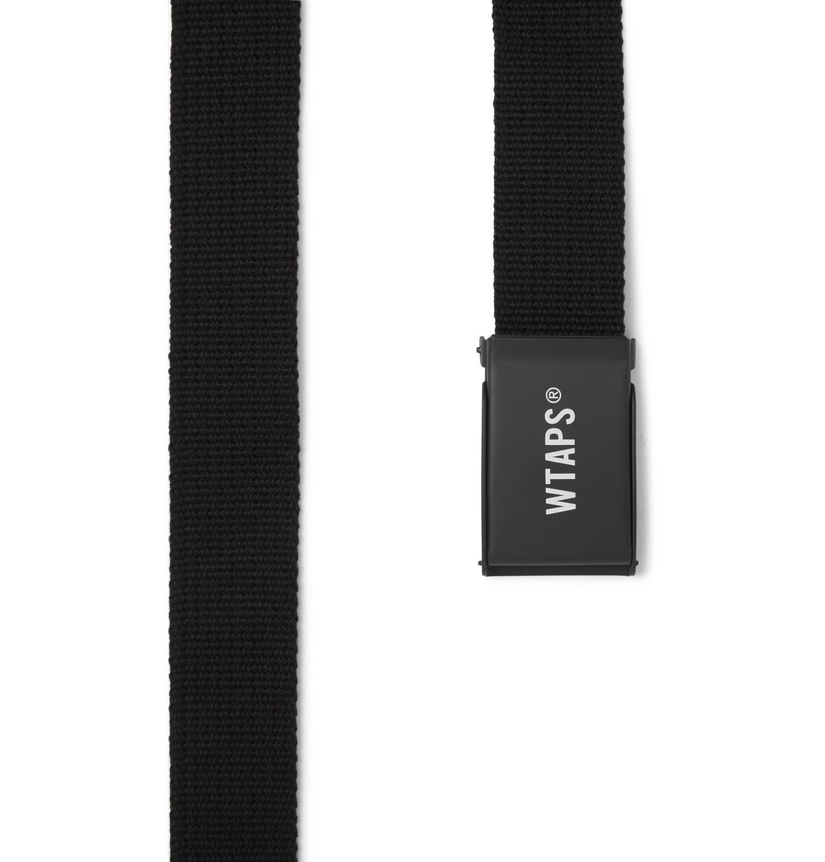 WTAPS - Gib 3cm Webbing Belt - Black WTAPS