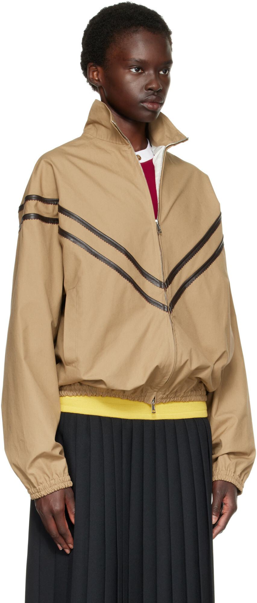 Stefan Cooke Beige Pinking Corded Jacket