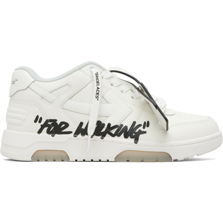 Photo: Off-White White Out Of Office 'For Walking' Sneakers