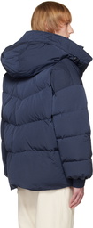 HGBB STUDIO Navy Barents Down Jacket