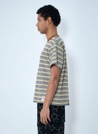 Brain Dead Striped Crewneck T-Shirt