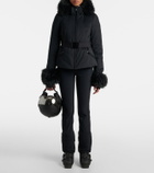 Goldbergh Giselle faux fur-trimmed ski jacket