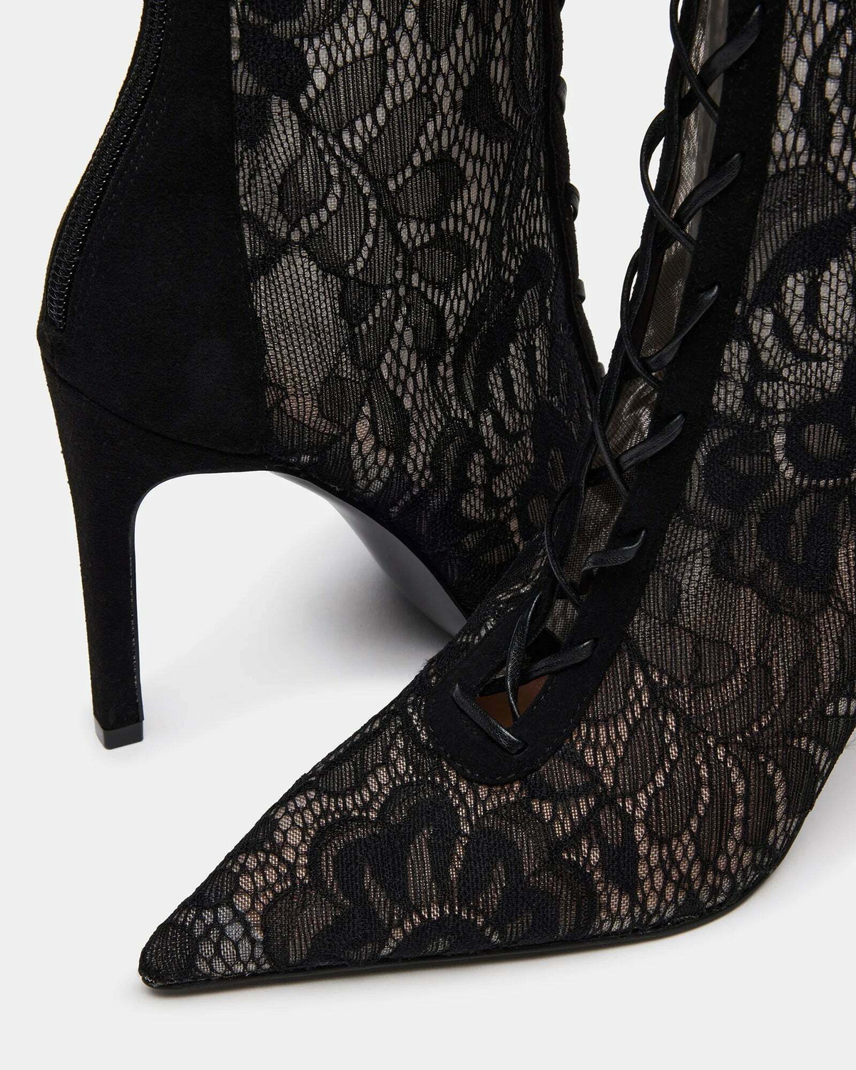 Steve Madden Maxine Boots in Black Lace