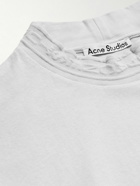 Acne Studios - Elco Chain Cotton-Jersey T-Shirt - Neutrals