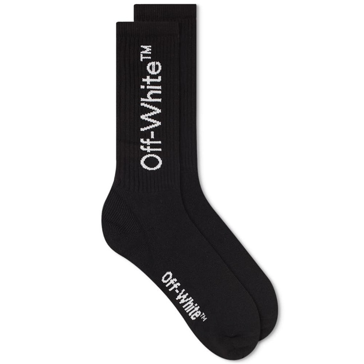 Photo: Off-White Diag Mid Length Sock