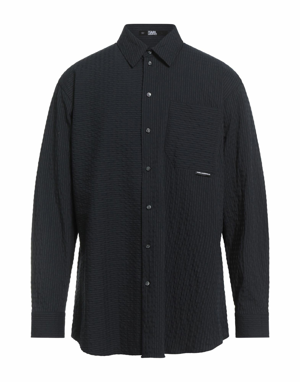 Karl Lagerfeld Mens Shirt in Midnight blue