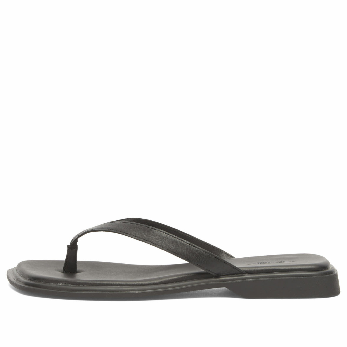 Vagabond Shoemakers Women's Izzy Leather Flip Flops in Black